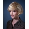 Wavy Blonde  Short Monofilament Remy Human Hair Hair Women Bobs  Wigs