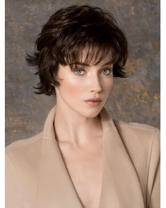 Great  Wavy Short Monofilament Synthetic Petite Women Wigs