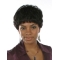 Black Wavy Short Capless Synthetic Women Wigs
