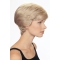 Blonde Elegant Boycuts Wavy Short Capless Synthetic Women Wigs
