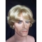 Unique Blonde Wavy Short Capless Synthetic Men Wigs