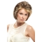 Durable Blonde Wavy Short Lace Front Synthetic Women Wigs