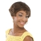 Gorgeous Brown Wavy Short Capless Human Hair African American Women Wigs