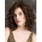 Remy Human Hair 12" Curly Exquisite Shoulder Length 100% Hand-tied Wigs