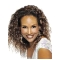  Natural-looking mid-length bouncy deep-curl full lace human hair Beverly Johnson wig For Women