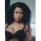  Curly Black Shoulder Length Without Bangs Capless Synthetic  Women Nicki Minaj Wigs