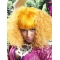 13" Curly Ombre/2 tone With Bangs Shoulder Length Capless Synthetic Women Nicki Minaj Hair