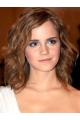 Curly Shoulder Length Lace Front Synthetic  Emma Watson Women Wigs