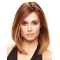 Good  Straight Shoulder Length Without Bangs Monofilament Human Hair Women Wigs