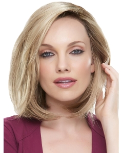 Popular Straight Shoulder Length Without Bangs Lace Front Synthetic Women Bob Wigs