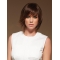 Fantastic Brown Shoulder Length Straight Layered Short Synthetic Women Wigs
