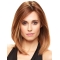 Traditiona Auburn Straight Shoulder Length Lace Front Synthetic Women Wigs