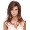 Style Auburn Straight Shoulder Length  Lace Front  Synthetic Women Wigs