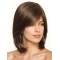 Auburn Fashion Straight Lace Front Medium Synthetic Women Wigs