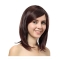 Nice Auburn Straight Shoulder Length Capless Synthetic Women Wigs