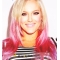  Pink Straight Lace Front 100% Indian Remy Hair Ombre Wigs