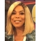 Blonde Straight  Lace Front Remy Human Hair Bobs Wendy Williams Wigs