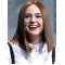 Brown Straight Without Bangs Capless Human Hair Karen Gillan Wigs