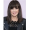 Straight With Bangs  Lace Front Synthetic Marie Osmond Wigs