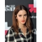  Straight Shoulder Length Full Lace Synthetic Emma Watson Women Wigs