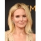 Blonde Synthetic Shoulder Length Straight Capless Women Kristen Bell Wigs