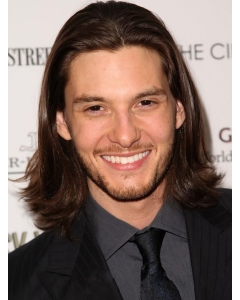 Comfortable Wavy Capless Shoulder Length Human Hair Men Wigs