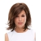 Affordable Wavy Brown Lace Front Layered Synthetic Beautiful Women Wigs