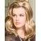 Gorgeous Blonde Wavy Shoulder Length Lace Front Great Wigs