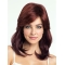 Red Trendy Medium Wavy Capless Synthetic Women Wigs